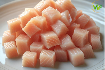 Basa Boneless Cubes Frozen-(250 gm)