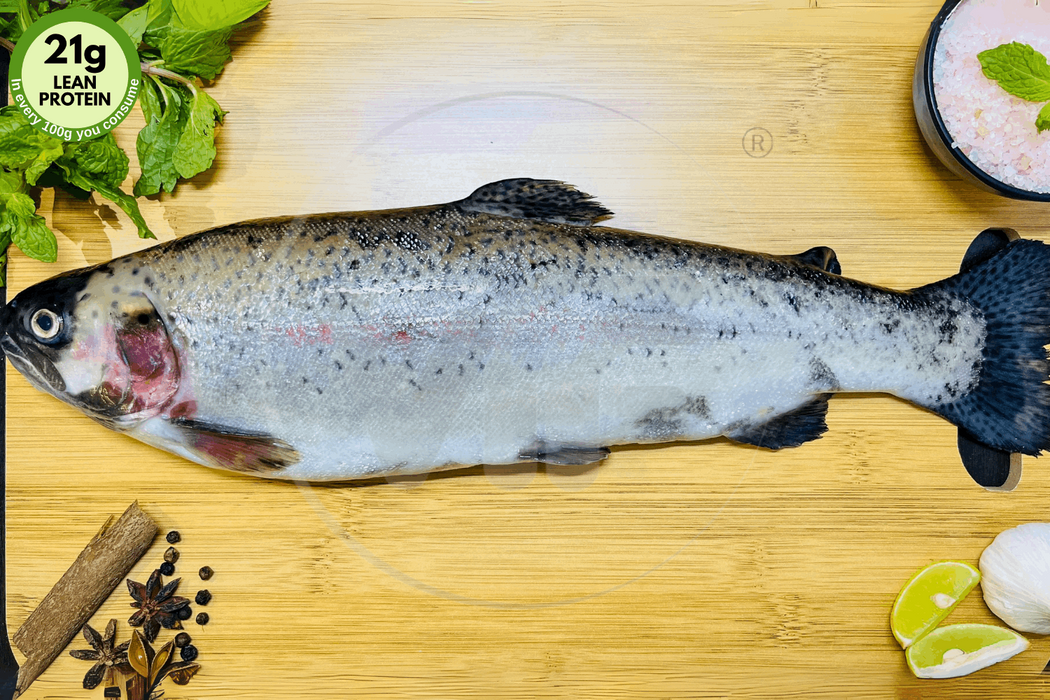 ஹிமாலையன் ட்ரௌட் / Himalayan Trout (Salmon Family) -Steaks- (Net Wt: 350 - 360 gms)